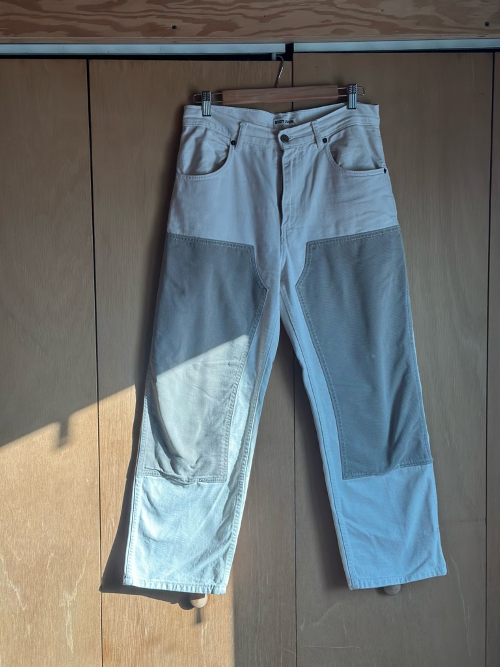 Rudy Jude Cream and tan Utility Jean